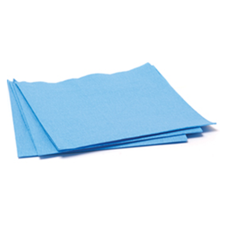 Royalguard -  50cmx50cm, Autoclaving Sterilization Crepe Paper, Blue, 500Sheets/Ctn